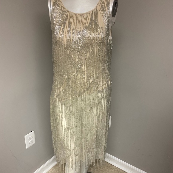 Aidan Mattox Aidan Mattox Beaded Cocktail Dress - Picture 4 of 8